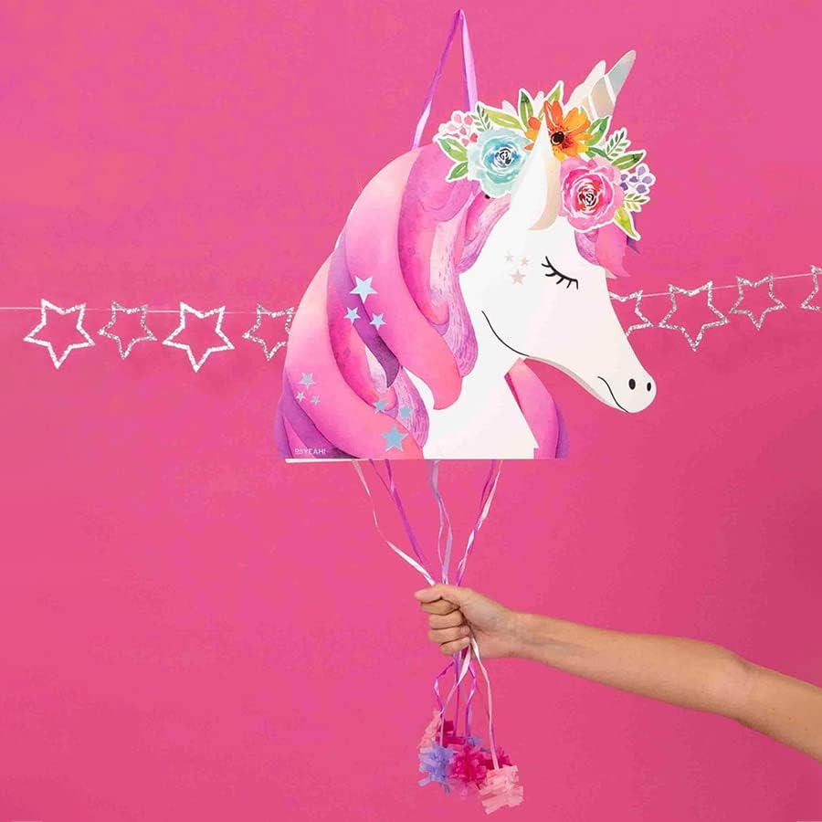 cabeza de unicornio para piñata
